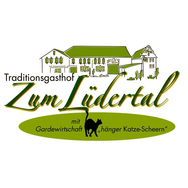 Traditionsgasthof Zum Luedertal Bimbach Exteriér fotografie